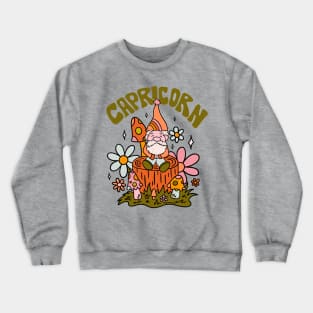 Capricorn Gnome Crewneck Sweatshirt